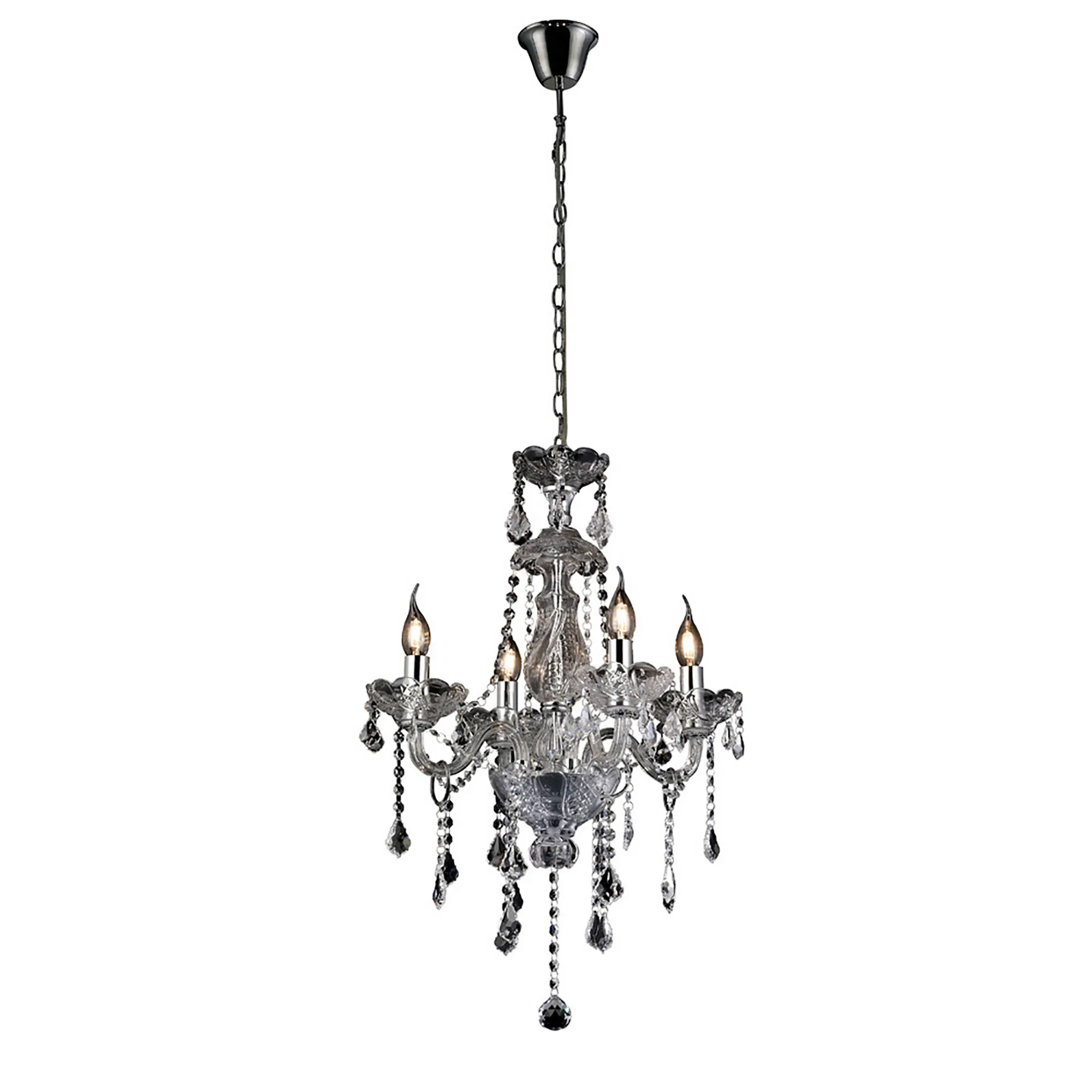 Tiana Crystal Ceiling Lights Diyas Multi Arm Crystal Fittings